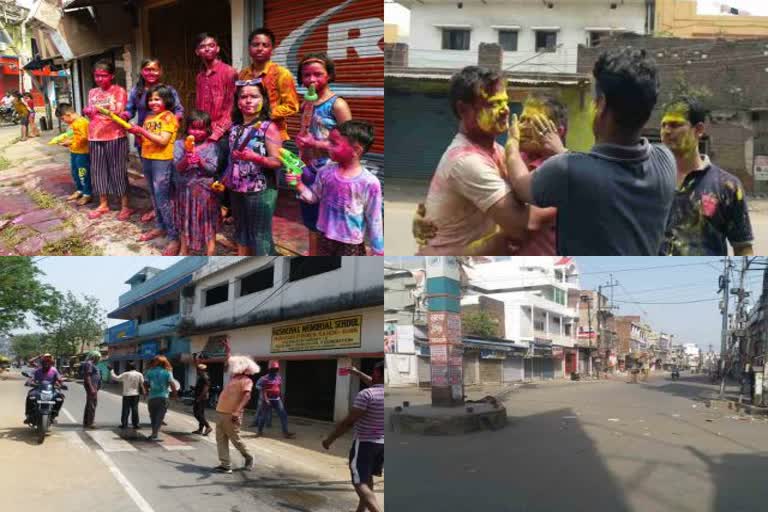 holi celebration in jharkhand