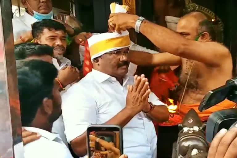 Minister Jayakumar contesting in Rayapuram constituency