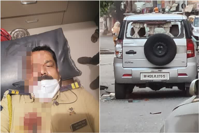 Four cops injured in Maharashtra