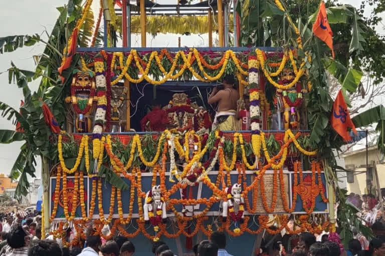 Garudadri Sri Lakshmi Narasimha Swamy Brahma Rathotsava