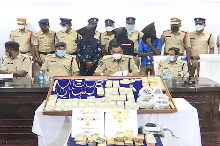 temple thieves arrested in kurnool, seven thieves arrested by kurnool police