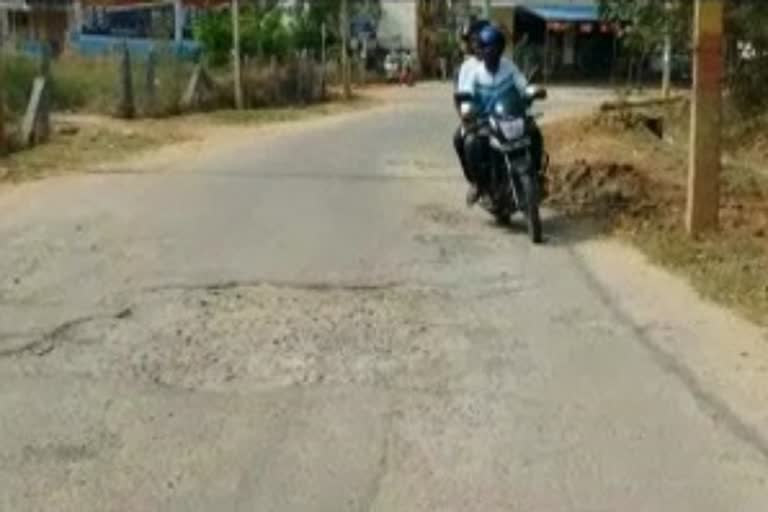 there is no good roads at tumkur