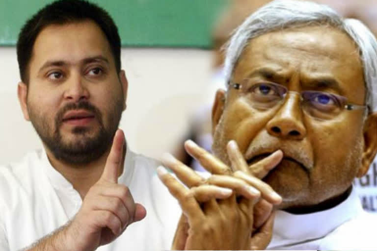 political fight between tejashwi and nitish kumar