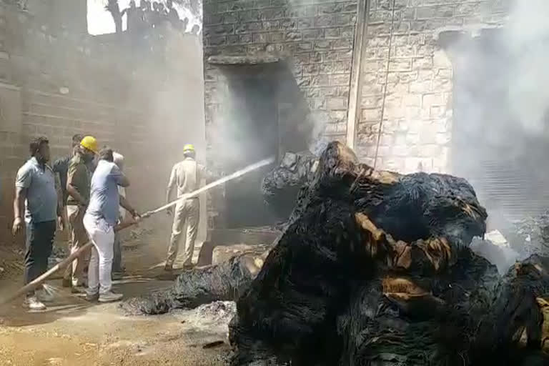 Fire in Jodhpur Fruit Market, Jodhpur News