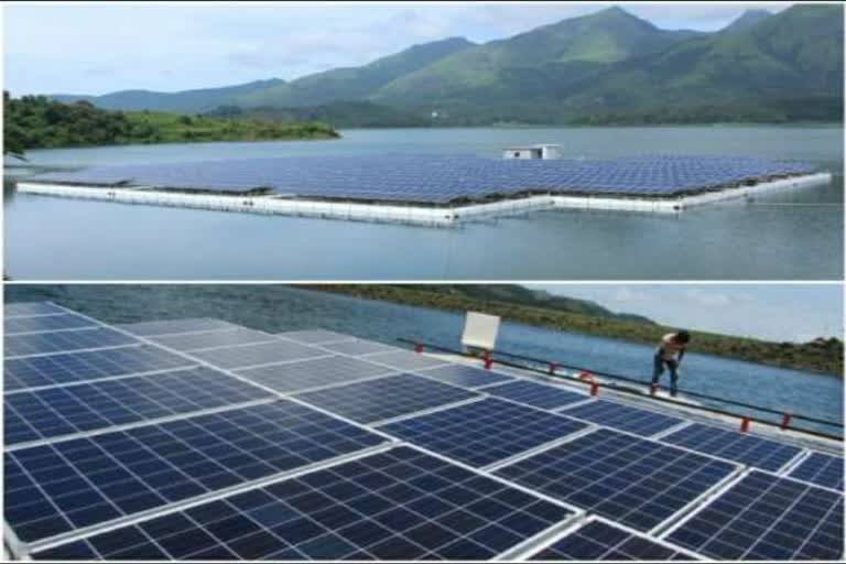 floating solar plant in ranchi