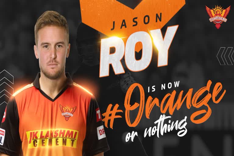 sports  jason roy  ഇംഗ്ലണ്ട് ഓപ്പണർ  ജേസൺ റോയി  ipl  sunrisers hyderabad