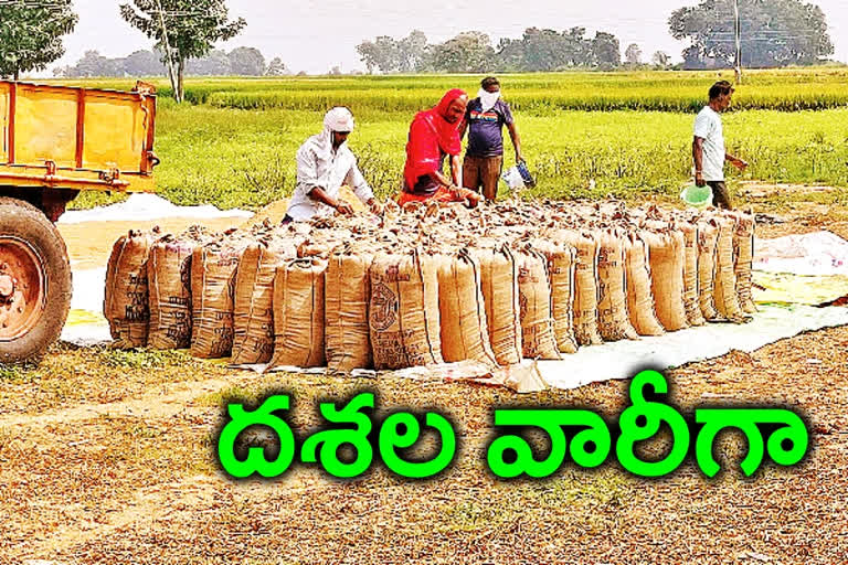 Grain purchasing centers in telangana