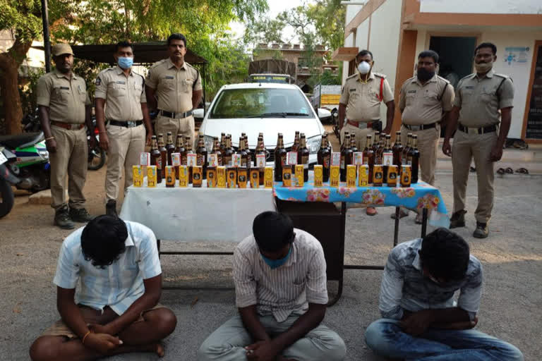 liquor seized in anantapur district