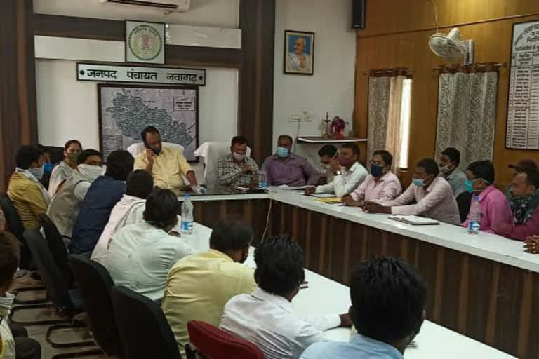 Joint meeting of sarpanch and secretaries