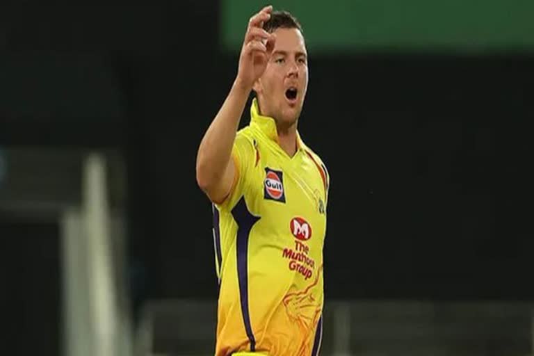 Chennai Super Kings  Josh Hazlewood  IPL 2021  ജോഷ് ഹെയ്‌സൽവുഡ്  ചെന്നൈ സൂപ്പർ കിങ്‌സ്  ഐപിഎല്‍