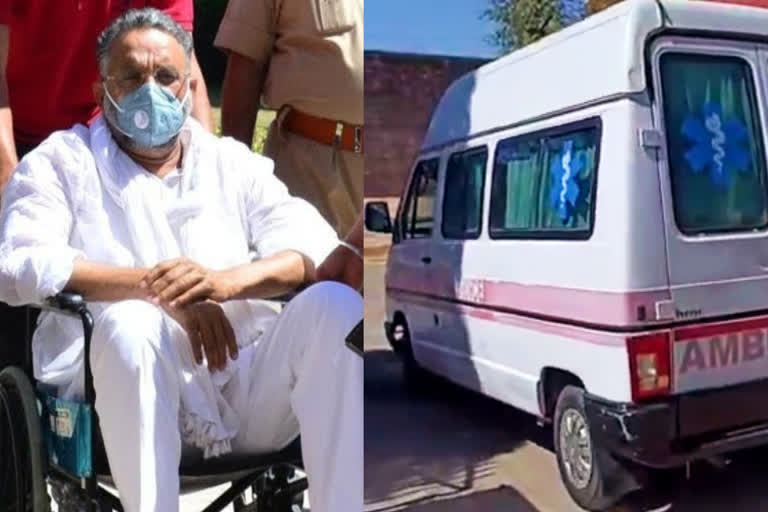 Mukhtar Ansari's ambulance creates more row