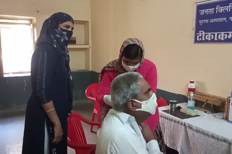 Corona vaccination,  Corona vaccination in Nagaur