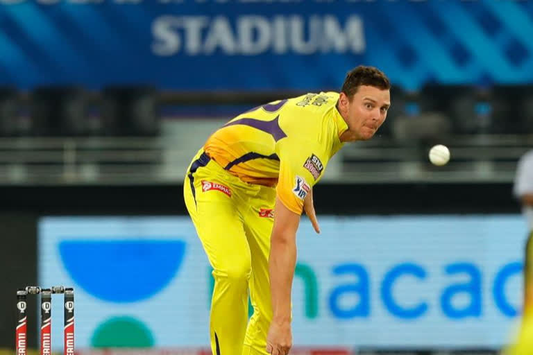 Chennai Super Kings Pacer Josh Hazelwood