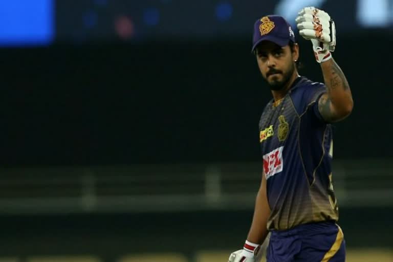 KKR batsman Nitish Rana