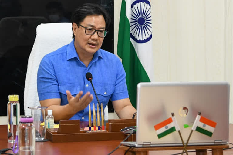 Sports Minister Kiren Rijiju