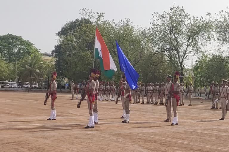 Police Flag Day Celebration in Bellary