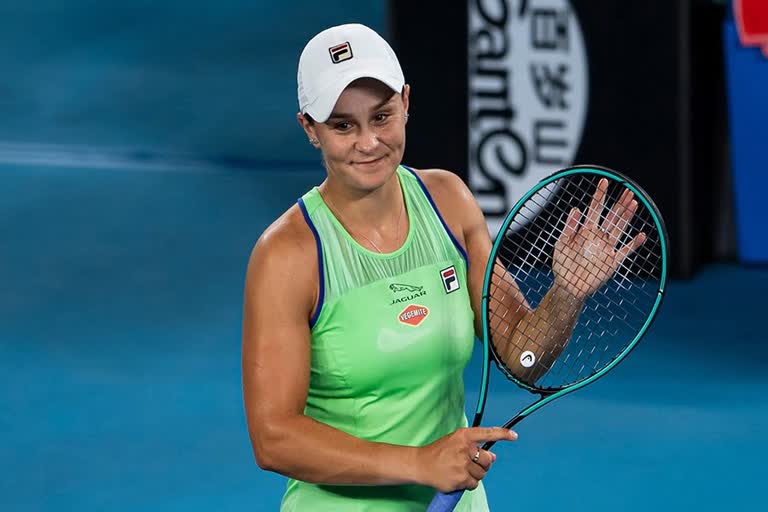 world number one Ashleigh Barty