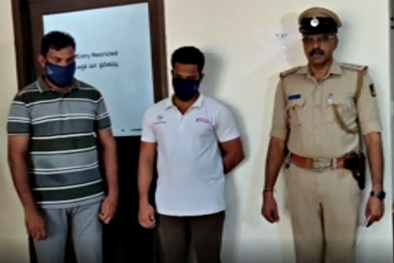 Police on Thursday  arrested two accused:  Who put objectionable writings and condoms in donation boxes