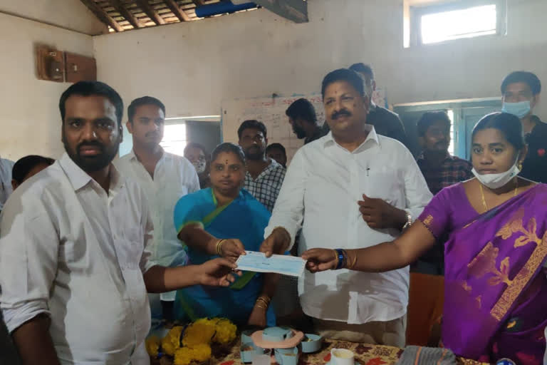 financial support to deceased families in thanuku west godavari district