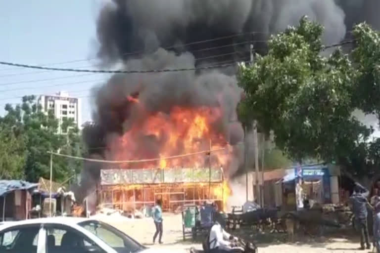 anaj mandi fire gurugram