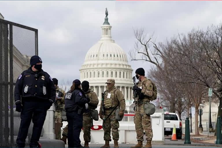 One Capitol Police officer, suspect dead after car rammed into two officers