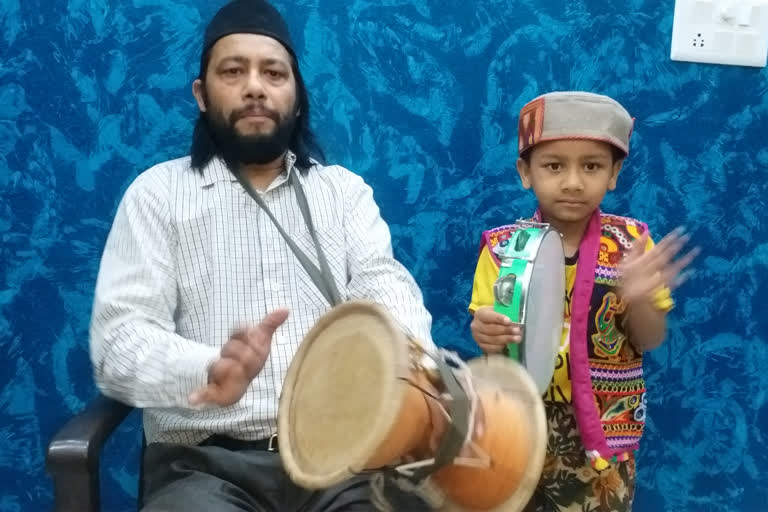 haldwani teacher conserve traditional musical instruments