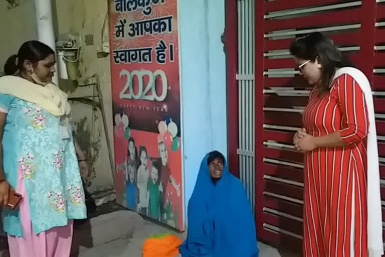 Chhachrauli police rescued woman