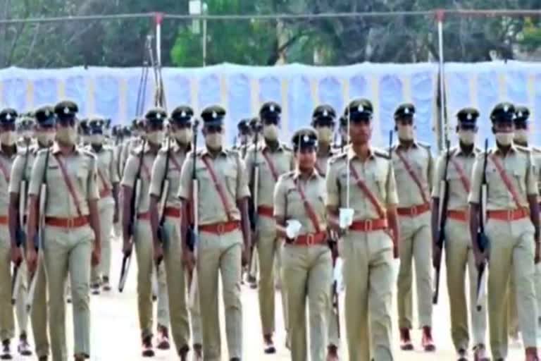 police out parade in mysore