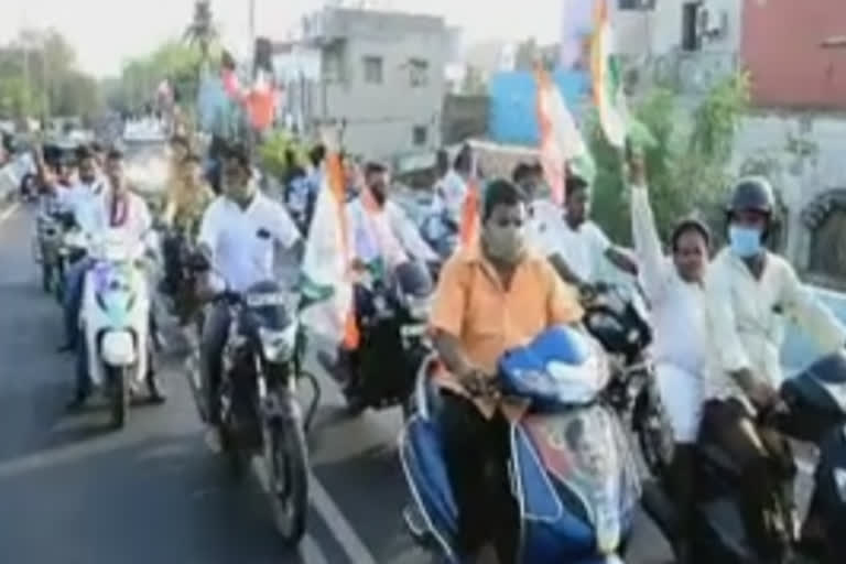 chennai-rk-nagar-bike-rally