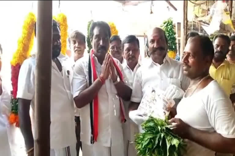 Uthiramerur ADMK CANDIDATE EX MINISTER SOMASUNDARAM ELECTION CAMPAIGN , EX MINISTER SOMASUNDARAM , Uthiramerur ADMK CANDIDATE SOMASUNDARAM