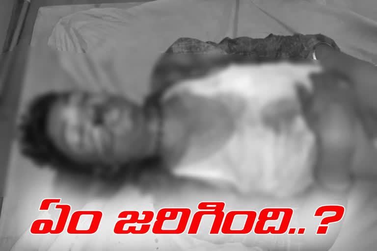 young man died with suspicious in jangareddygudem