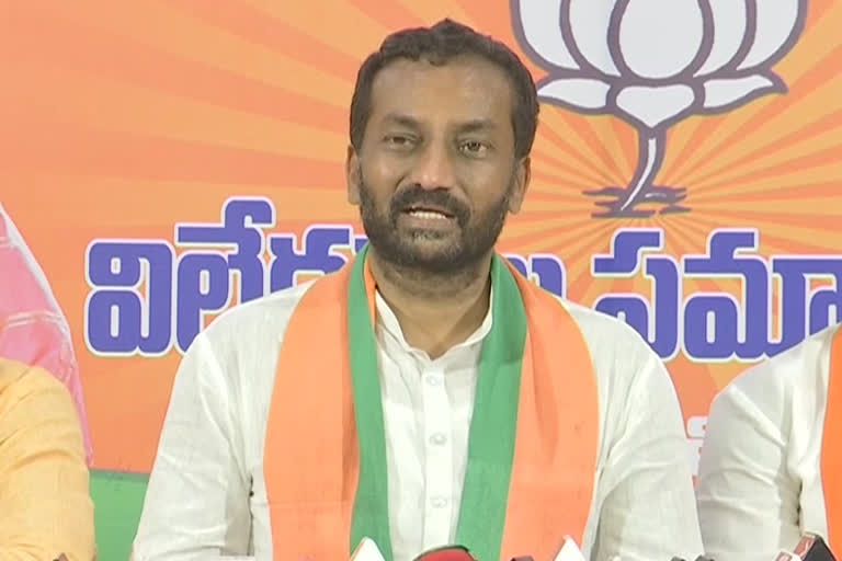 BJP MLA Raghunadan rao in thirupathi by election