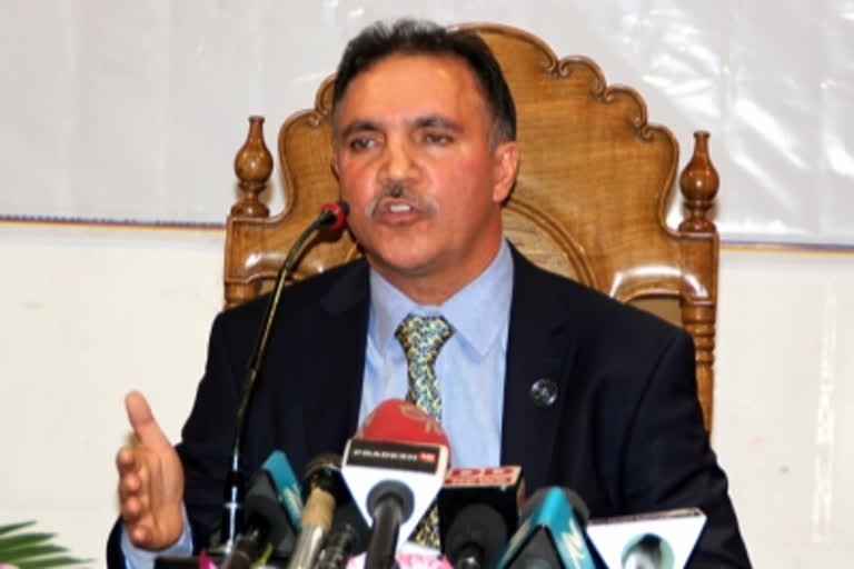 Former chairman of J&K Bank, Parvez Ahmad Nengroo