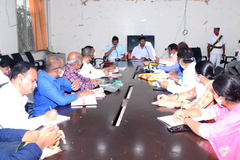 medak collector harish press meet, medak collector review