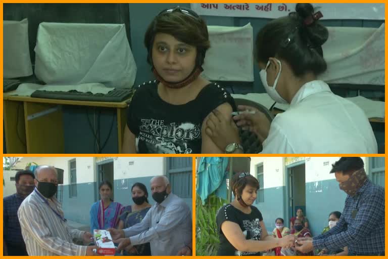 Women Receive Gold Nose Pins And Men Get Hand Blenders For Taking Coronavirus Vaccine In Rajkot