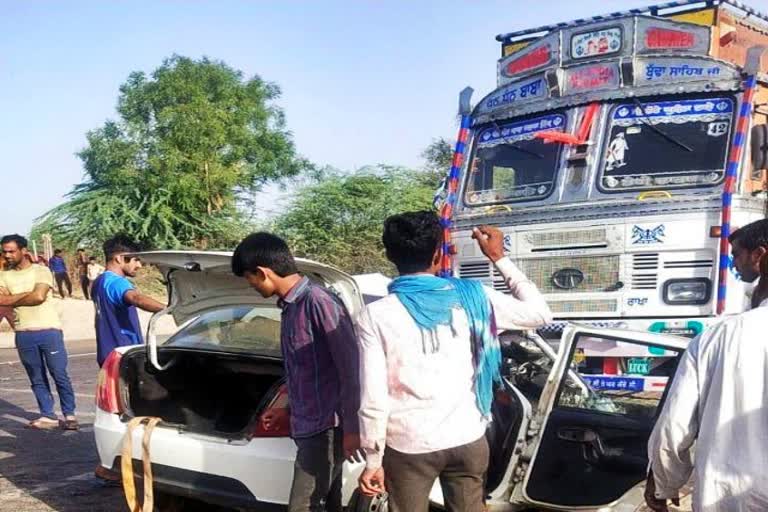 Rajasthan road accident