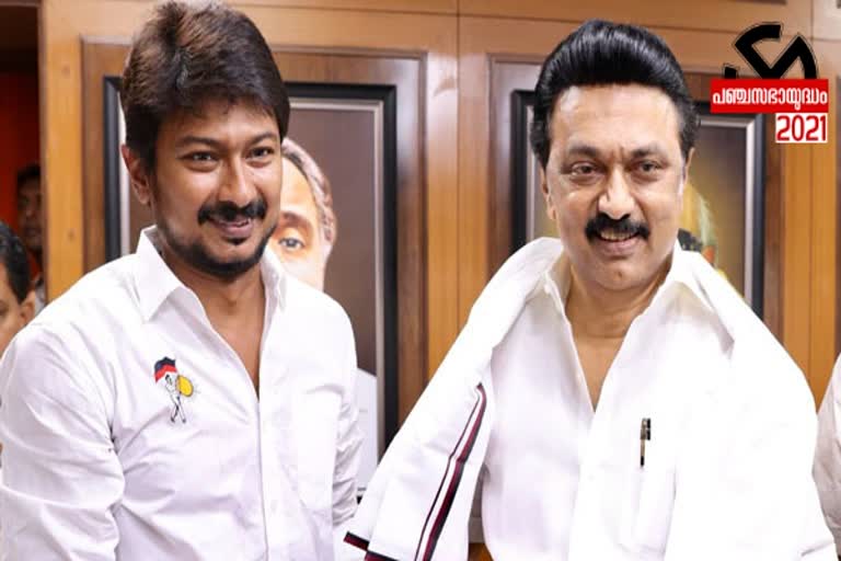 DMK leader Stalin  DMK leader Udayanidhi Stalin  Election campaign of stalin in chennai  ഉദയനിധിക്കായി പ്രചാരണത്തിറങ്ങി സ്റ്റാലിൻ  ഉദയനിധി സ്റ്റാലിൻ