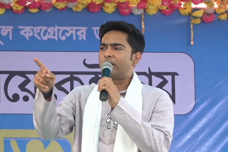 bengal election 2021_People of Joynagar will eat BJP leaders in Joynagar on 6th: Abhishek Banerjee from public meeting in Joynagar