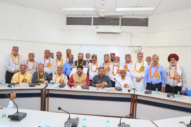 State level meeting of Himachal trade board in Una