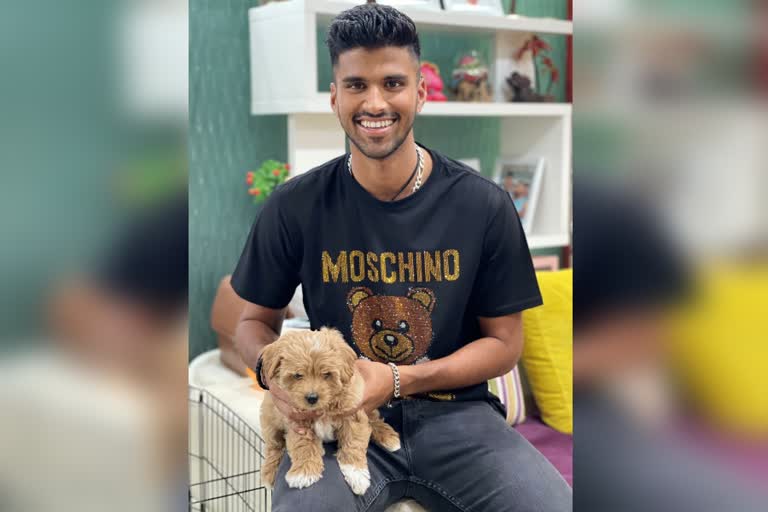 Washington Sundar names his dog Gabba