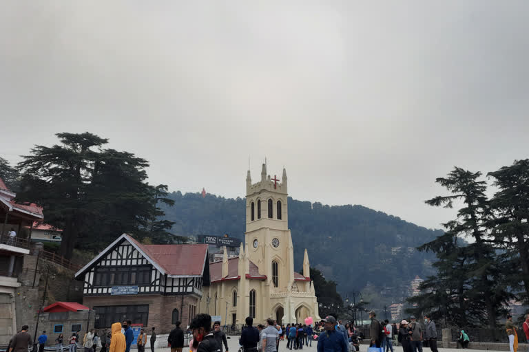 WEATHER YELLOW ALERT IN SHIMLA