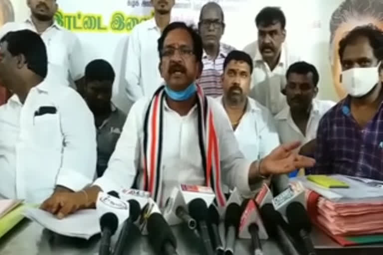 ஸ்டாலின் மீது அதிமுக வேட்பாளர் புகார்