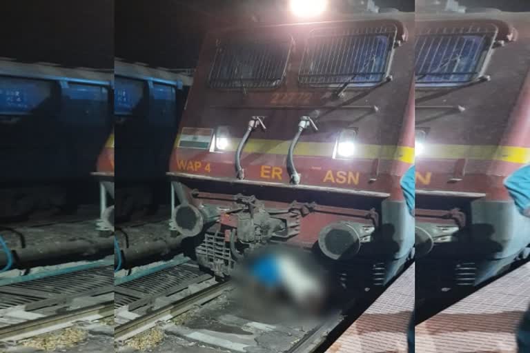 Dead body found hanging on engine of Up Vananchal Express