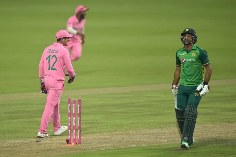 Fakhar Zaman's 193 goes in vain as SA beat Pakistan to level series