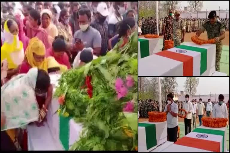 Wreath laying ceremony of soldiers