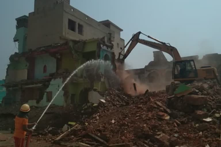 eviction process started in puri