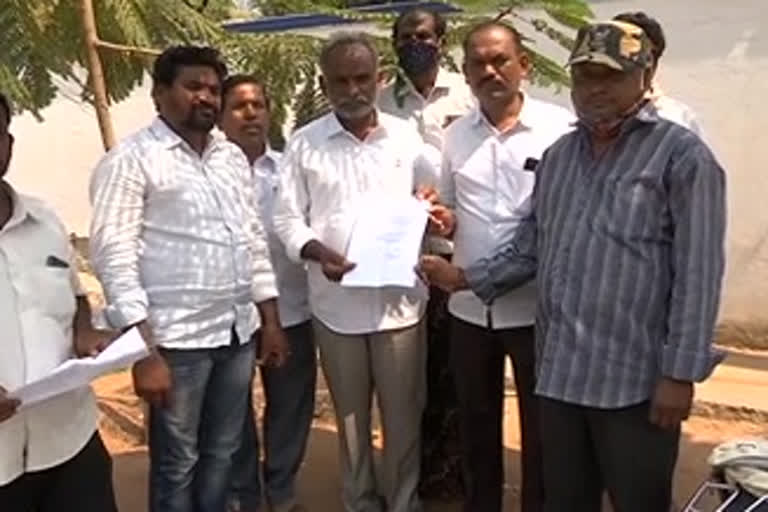 police harassment to farmer for supporting tdp in parishath elections