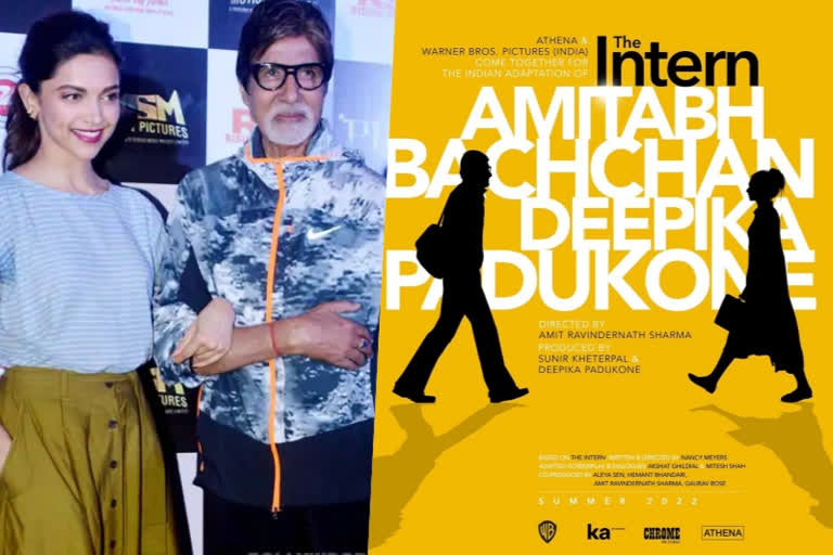 Deepika Padukone announces The Intern with Amitabh Bachchan