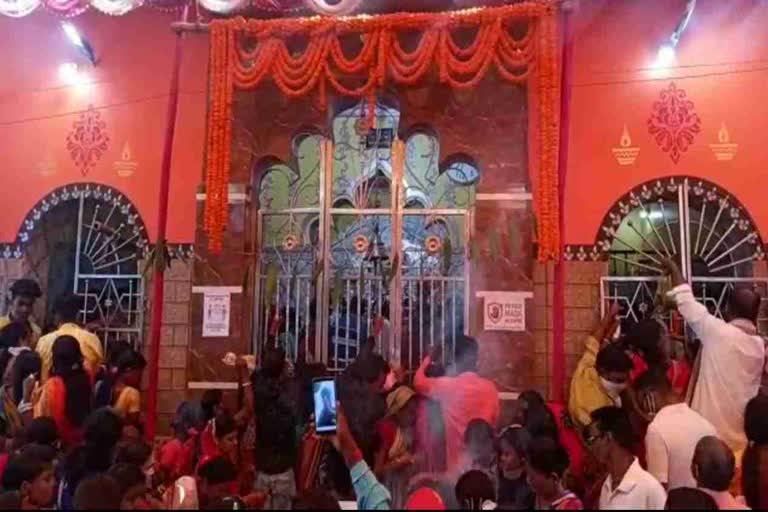 goddess sheetla was worshiped with great pomp in dhanbad