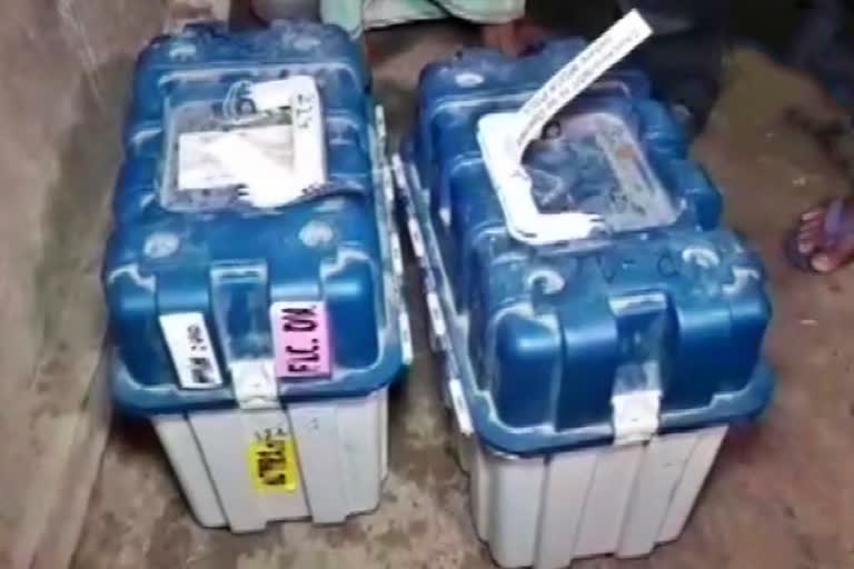 EVM  ଓ VVPAT recover in TMC leadet residency